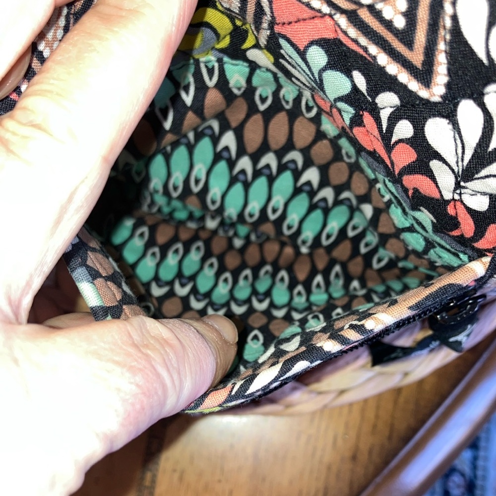 Vera Bradley Colorful Crossbody Bag with Intricate Patterns - Picture 6 of 9